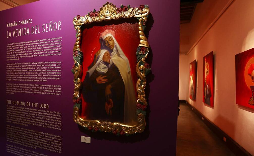 Inicio de "La Venida del Señor" de Fabián Cháirez. Foto: Berenice Fregoso/ EL UNIVERSAL
