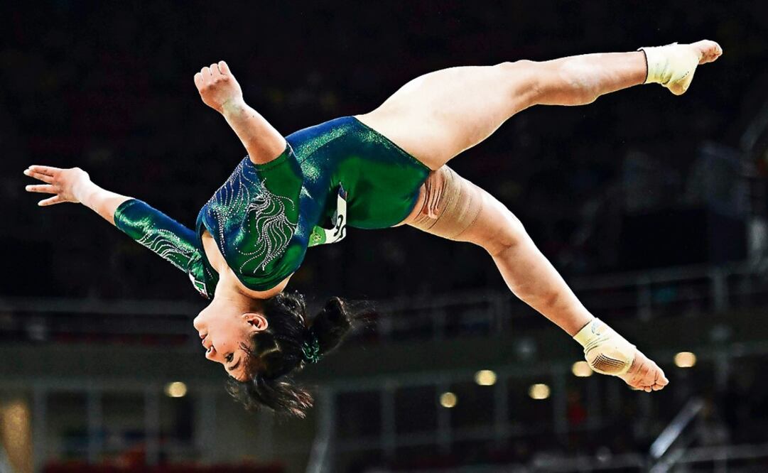 Alexa Moreno, a successful Mexican gymnast – Photo: Etzel Espinosa/EL UNIVERSAL