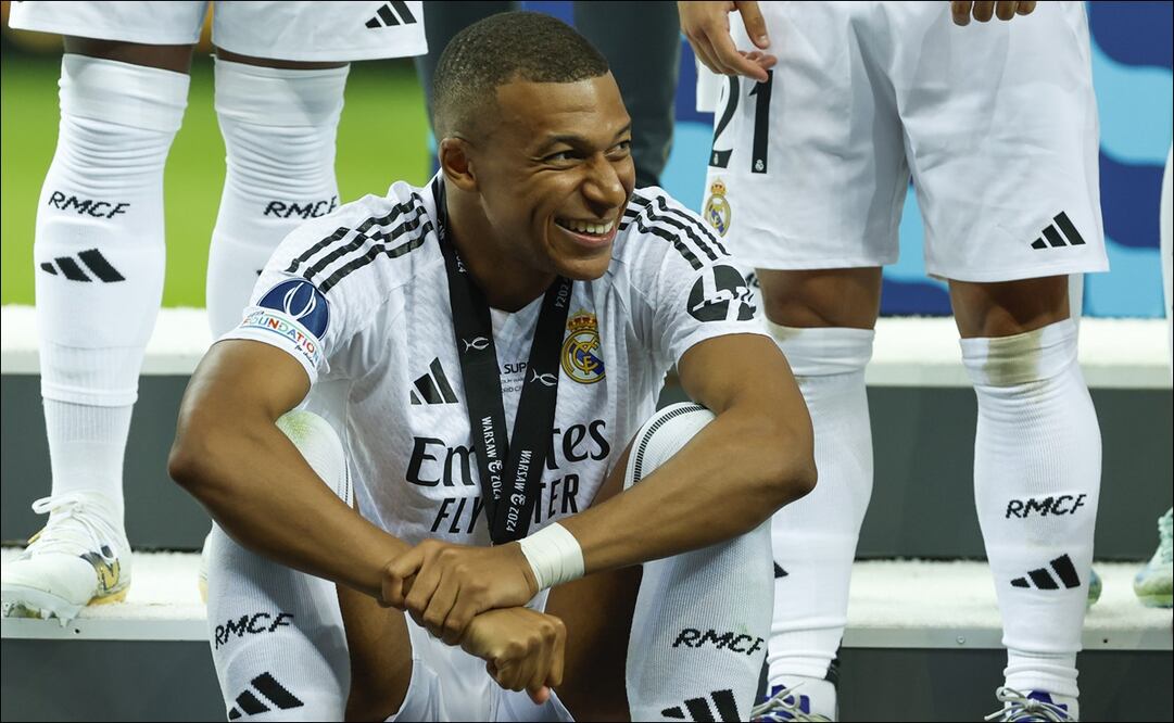 Kylian Mbappé tuvo un debut de ensueño con el Real Madrid - Foto: EFE