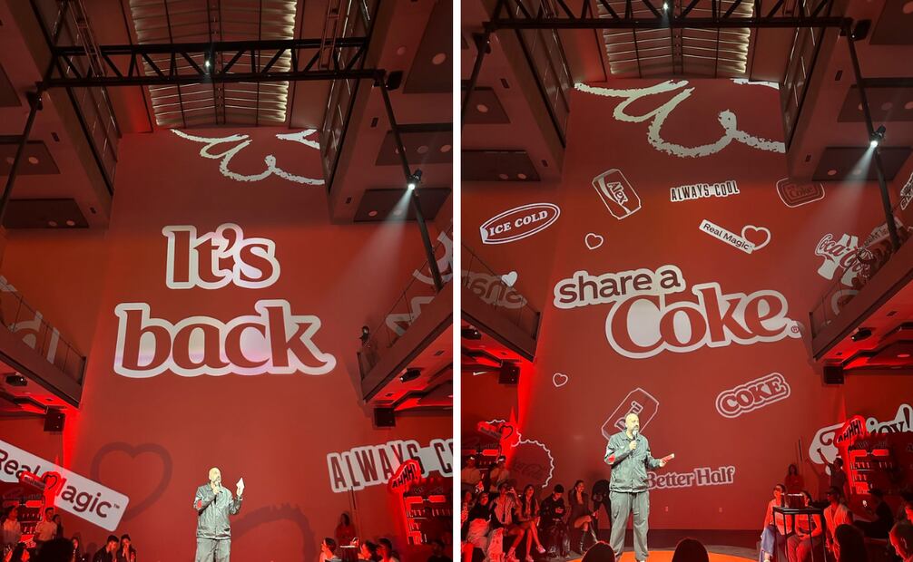 La icónica campaña de Coca-Cola regresa con más nombres y una experiencia mejorada.
Foto: El Universal