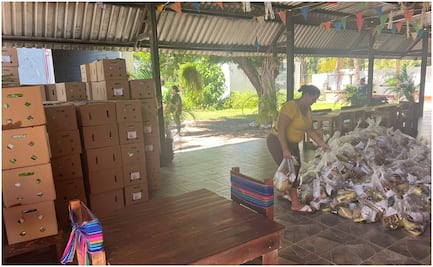 Violencia en Sinaloa: distribuyen despensas en zonas afectadas; desabasto de alimentos se agudiza