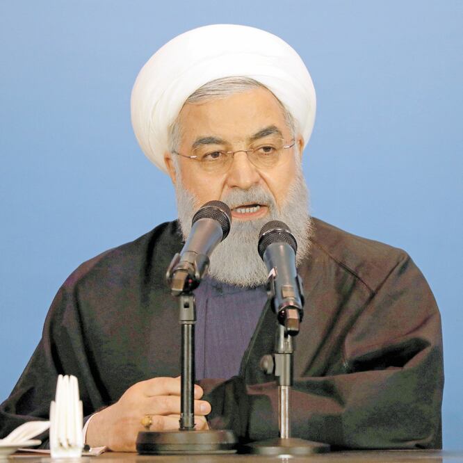 Gobernante. El presidente de Irán, Hassan Rouhani, en una foto del pasado 12 de marzo. ARCHIVO REUTERS