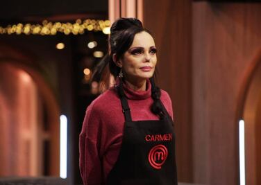 Carmen Campuzano, la cuarta eliminada de “MasterChef Celebrity 2022”