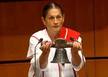 Voy a seguir trabajando en favor de la 4T: Jesusa Rodríguez; rechaza irse triste del Senado