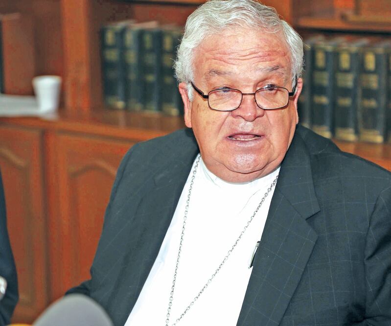 El obispo José María de la Torre Martín murió por ayer Covid. ARCHIVO EL UNIVERSAL