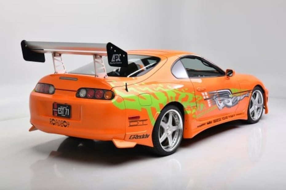 Toyota Supra de Rápidos y Furiosos rompe récord en subasta