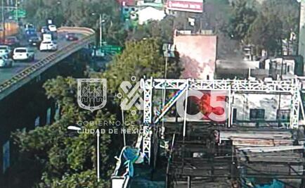 Registran incendio de departamento en Santa María la Ribera