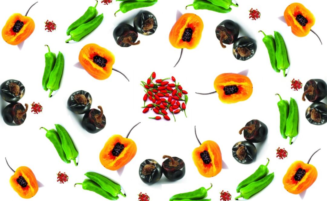 En los mercados encontrarás gran variedad de chiles frescos y secos