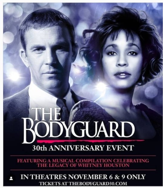 "El guardaespaldas": A 30 años del debut de Whitney Houston en el cine