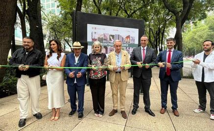 Inauguran exposición fotográfica "Montreal-CDMX, Cultura y Semejanzas" en Paseo de la Reforma