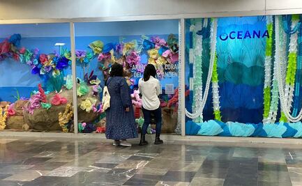 Oceana inaugura la exposición “Arrecifes de coral, del mar al andén”