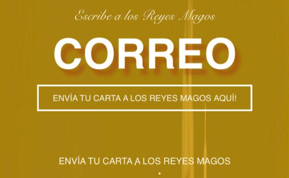 3 opciones para enviar tu carta a los Reyes Magos por email
