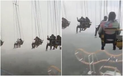 Six Flags intenta explicar "momentos incómodos" en atracción tras fuertes lluvias en CDMX