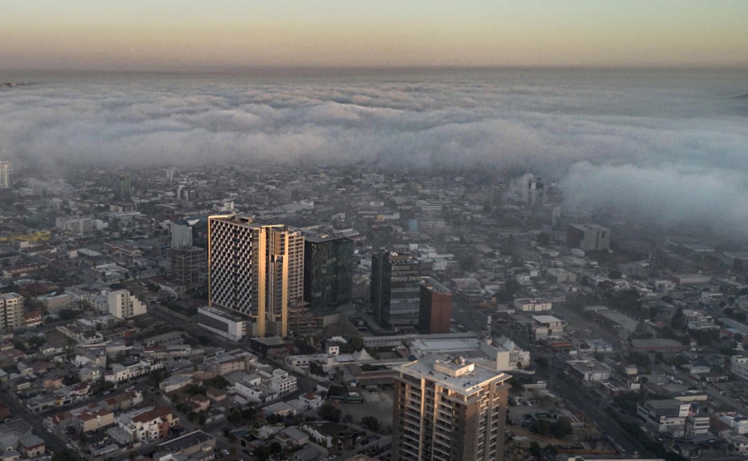 Niebla invade Tijuana, Baja California Foto: Cuartoscuro/El Universal