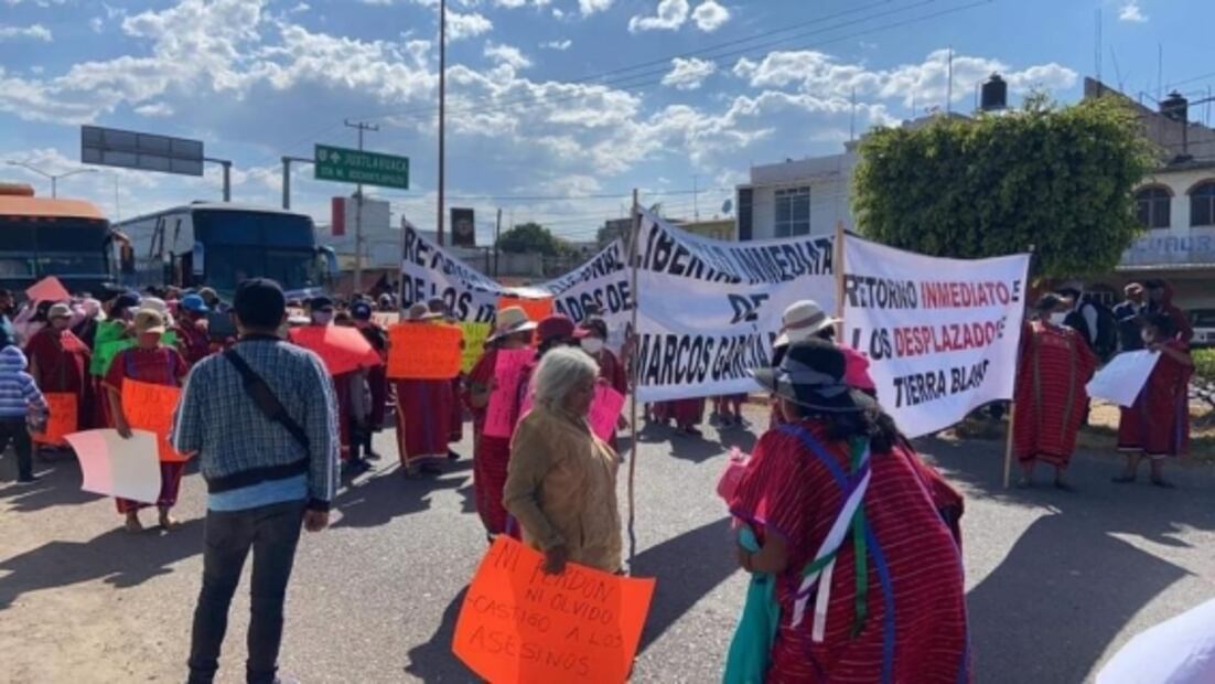 Avanza Caravana del pueblo Triqui de Oaxaca a la CDMX; buscan audiencia con AMLO