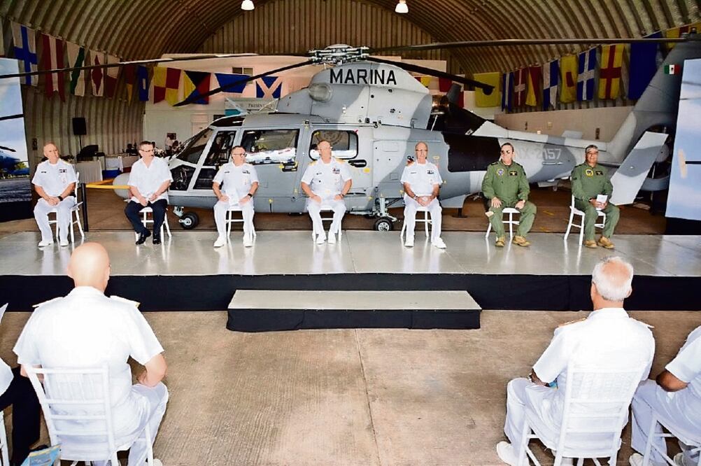 La Secretaría de Marina-Armada de México compró las aeronaves Black Hawk UH-60 y cuatro Panther MBe, que fueron vendidas por Estados Unidos y Francia (CORTESÍA SEMAR)