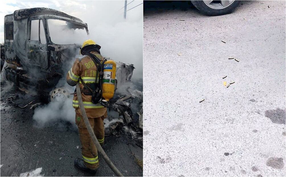 Alarman bloqueos y ataques en zona sur de Nuevo Leon. Foto: Marcela Perales