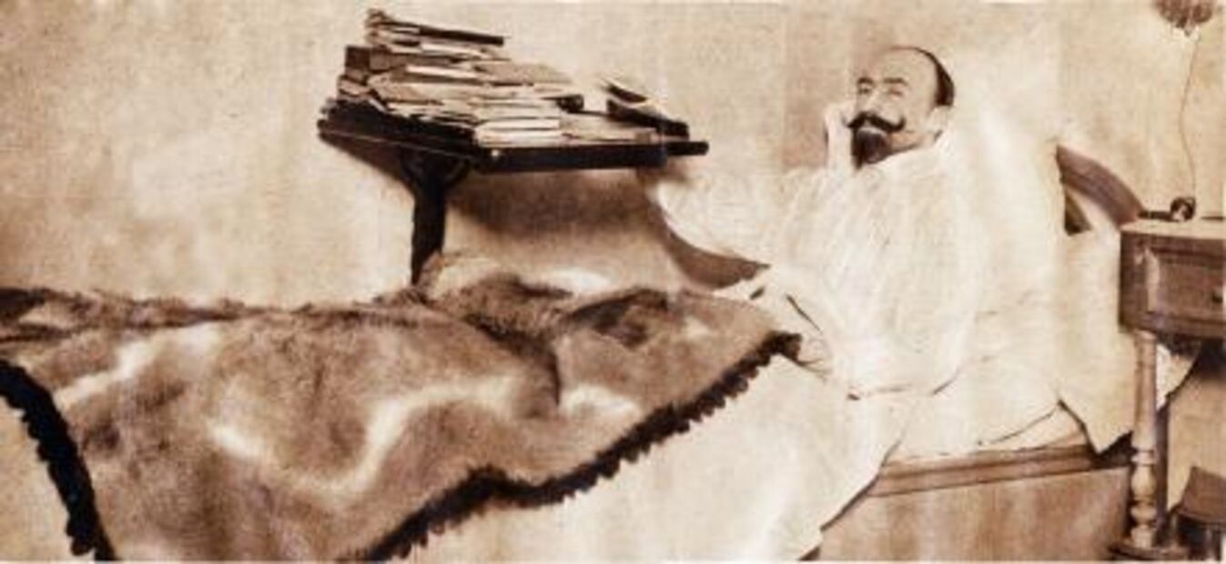 El primer Nobel que visitó México