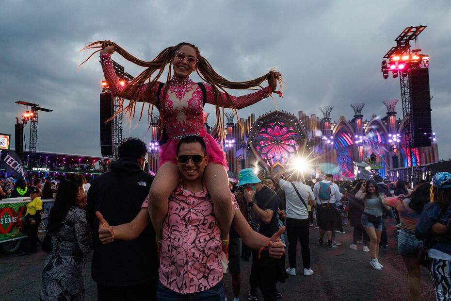 Primer día del Festival EDC . Foto: de Yaretzy M. Osnaya EL UNIVERSAL