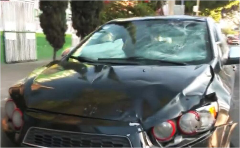 Accidente vial en Eduardo Molina. Foto: Especial