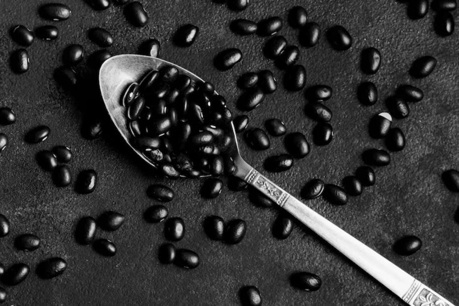 Frijoles negros para la salud. Fuente: Freepik