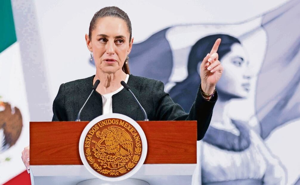 La presidenta de México, Claudia Sheinbaum. Foto: Diego Simón | El Universal