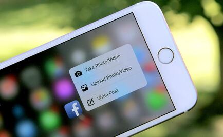 Facebook ya utiliza el 3D Touch de los nuevos iPhone