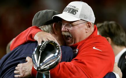 Andy Reid, el exitoso coach de los Chiefs que perdió a un hijo y tiene a otro en prisión 