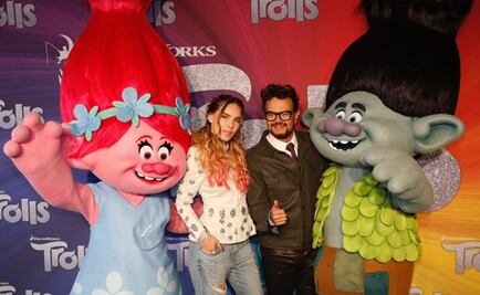 Belinda y Syntek se transforman en "trolls"