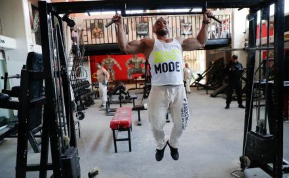 Rufianes Gym. Músculos en la cárcel