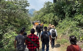 Continúa la búsqueda de Juliana, menor extraviada en una montaña de Chiapas; autoridades utilizan drones para ubicarla 