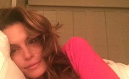 Cindy Crawford se luce sin maquillaje