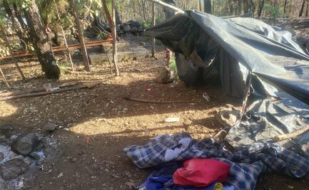 Destruyen narcocampamento en Madera, Chihuahua; aseguran armas, cargadores y un chaleco balístico