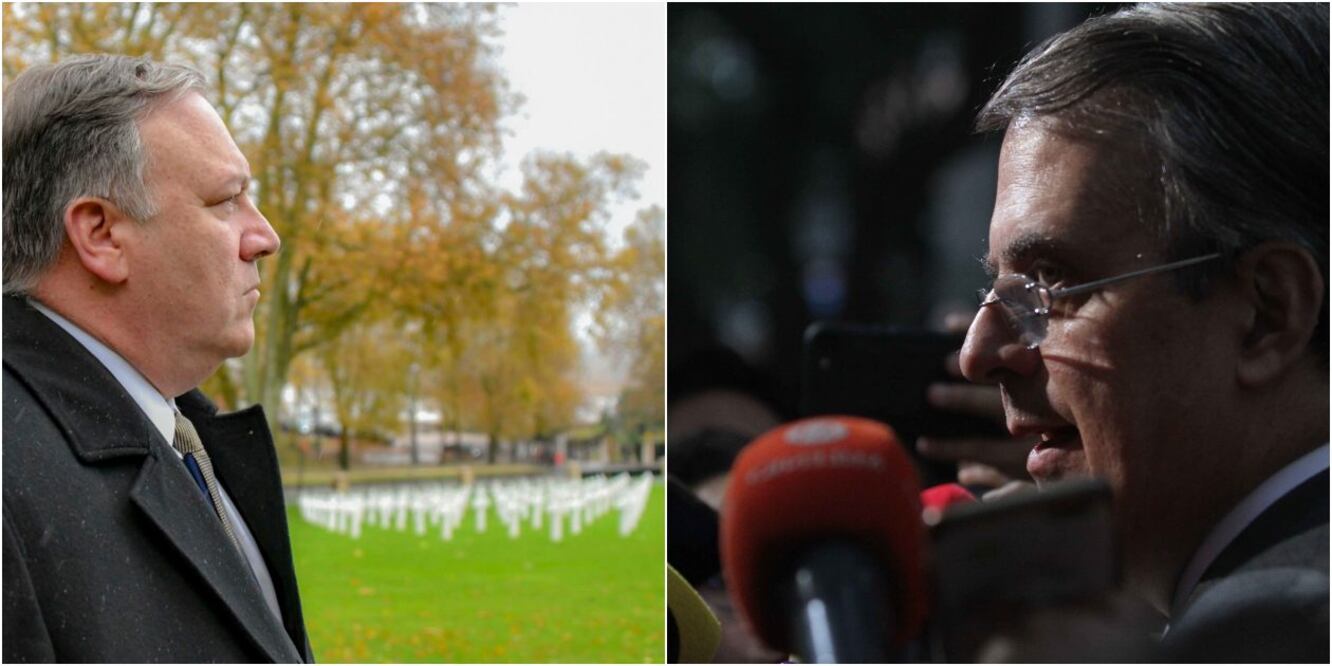 El próximo titular de la SRE y el secretario Pompeo abordaron también los avances en la relación bilateral y acordaron mantener reuniones periódicas de este tipo, informó el equipo de transición en un comunicado. FOTOS: Notimex y @SecPompeo