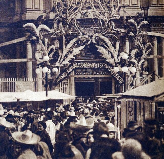 A rezar, pero sobre todo a comer: el Día de la Virgen hace cien años