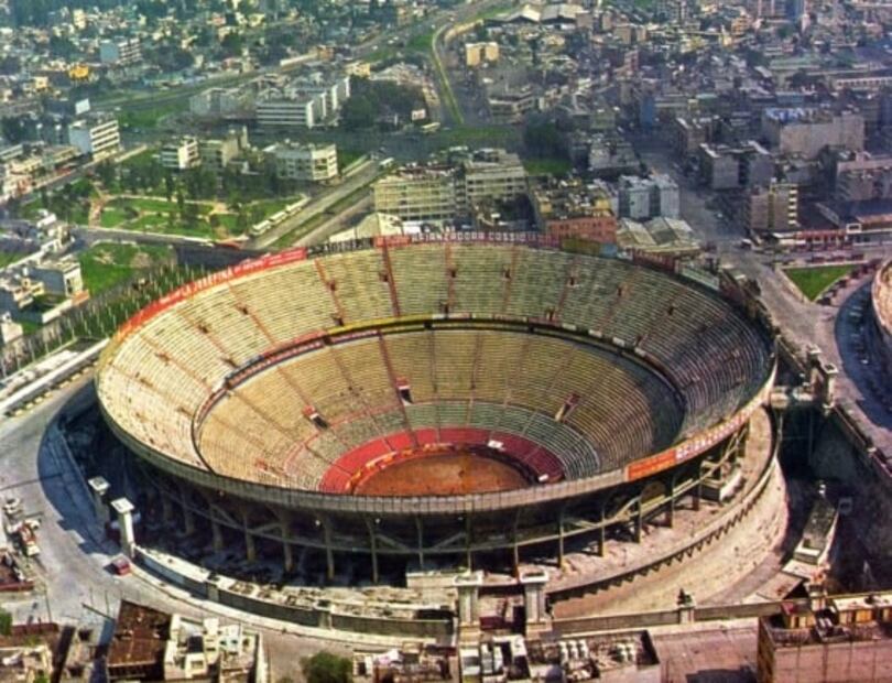 El Estadio y la plaza de toros de la colonia Ciudad de los Deportes