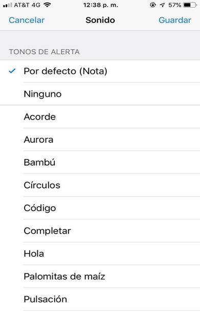 Personaliza el tono de un contacto en WhatsApp