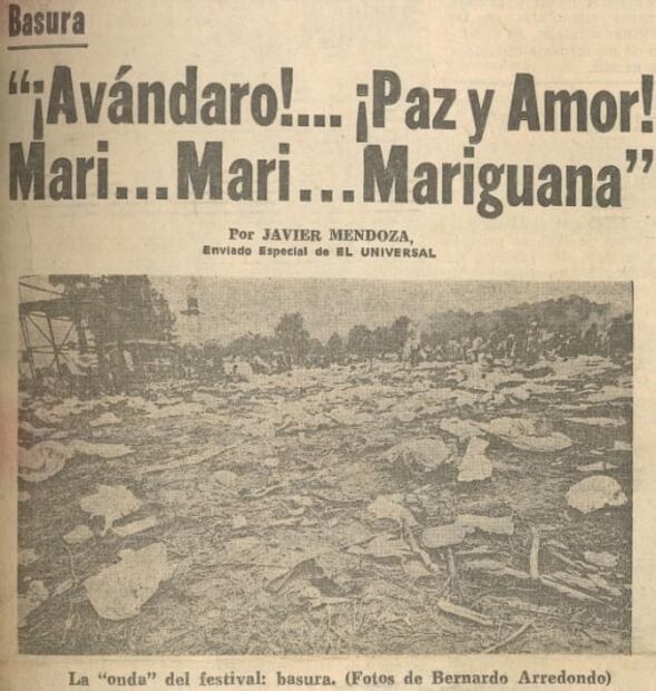 "Hippies" drogados de todas las clases sociales, tres muertos y otras escenas extrañas que se vivieron en el festival Avándaro