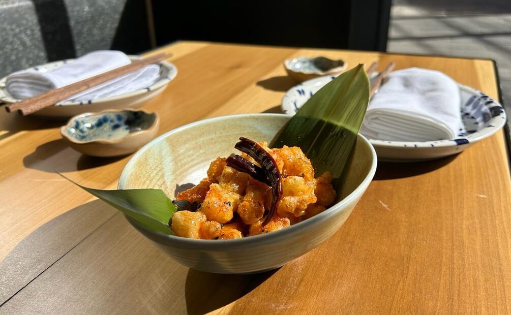 Camarones Kung Pao de Koyi Sushi. Foto: Alan Nájera / El Universal