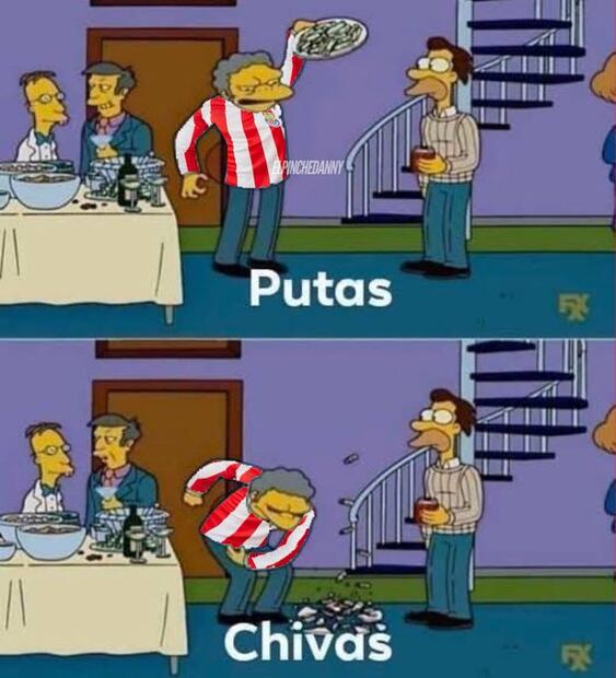 América goleó a Chivas; los MEMES se burlan del equipo rojiblanco por su actuación