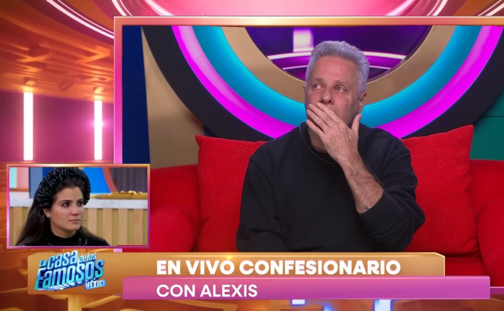 Alexis rompe en llanto al hablar de su amor por su esposa Cinthia Aparicio.