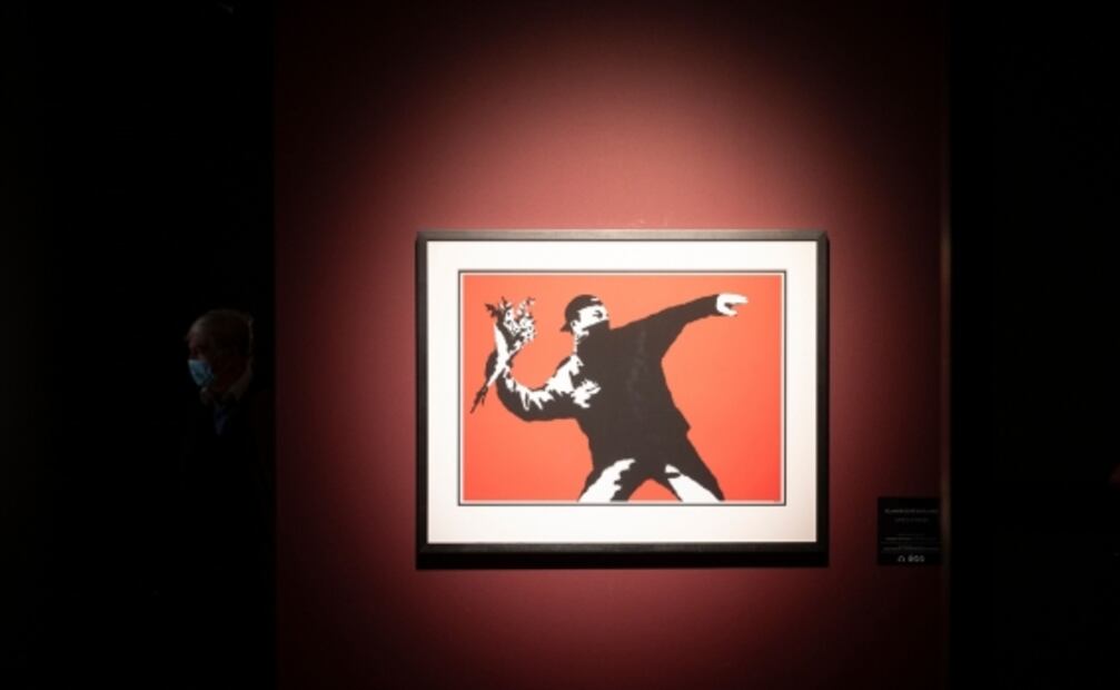 Un Banksy consumido por el mercado del arte llega a Madrid