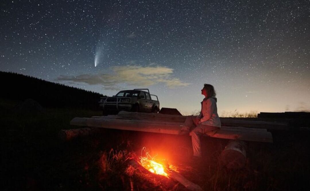 La próxima lluvia de estrellas. Fuente: Freepik