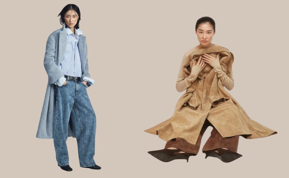 Vestirte de un solo color puede hacerte ver más estilizada (así funciona). Fotos: Zara