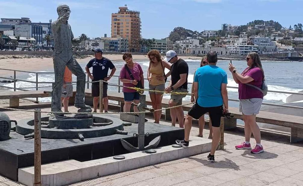 170 mil 837 visitantes han descendido para visitar los sitios turísticos en Mazatlán. Foto: Especial