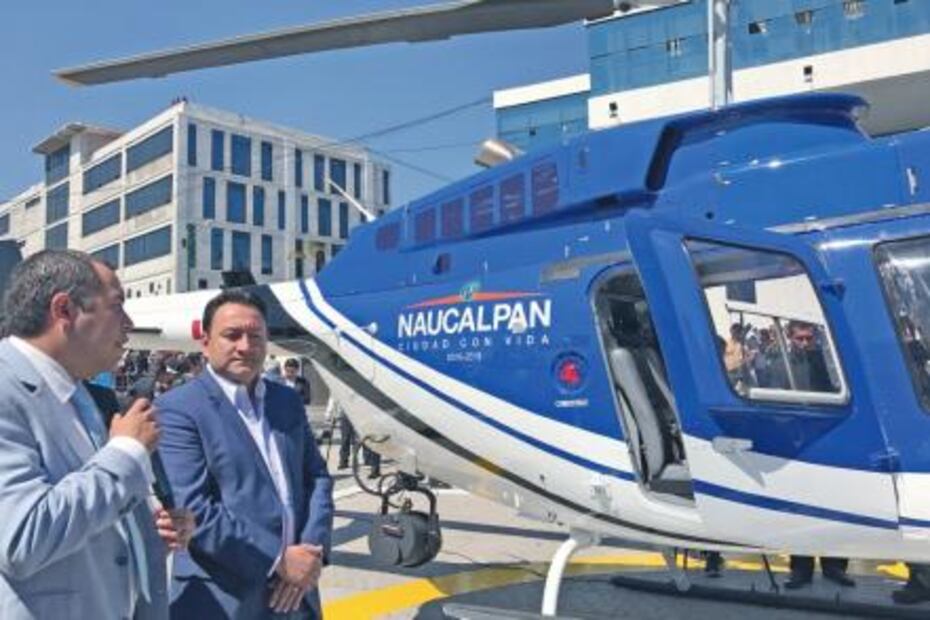 Caros e ineficientes, helicópteros de seguridad en Edomex