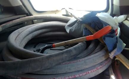 Detienen a tres presuntos huachicoleros en Edomex