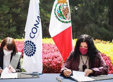 Secretaría de Cultura y Conacyt firman convenio de colaboración