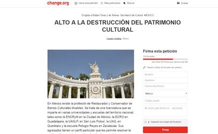 Restauradores lanzan petición a Tovar y de Teresa