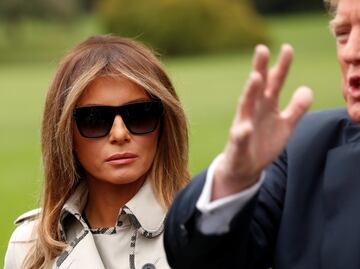 ¿Melania Trump tiene una doble?